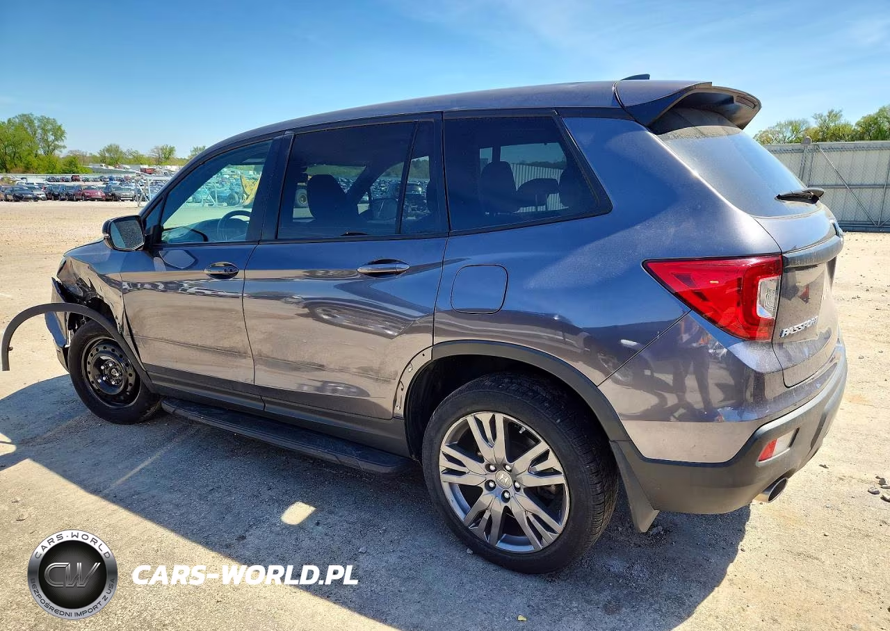 2019 Honda Passport Exl VIN:5FNYF8H53KB012521 - 2