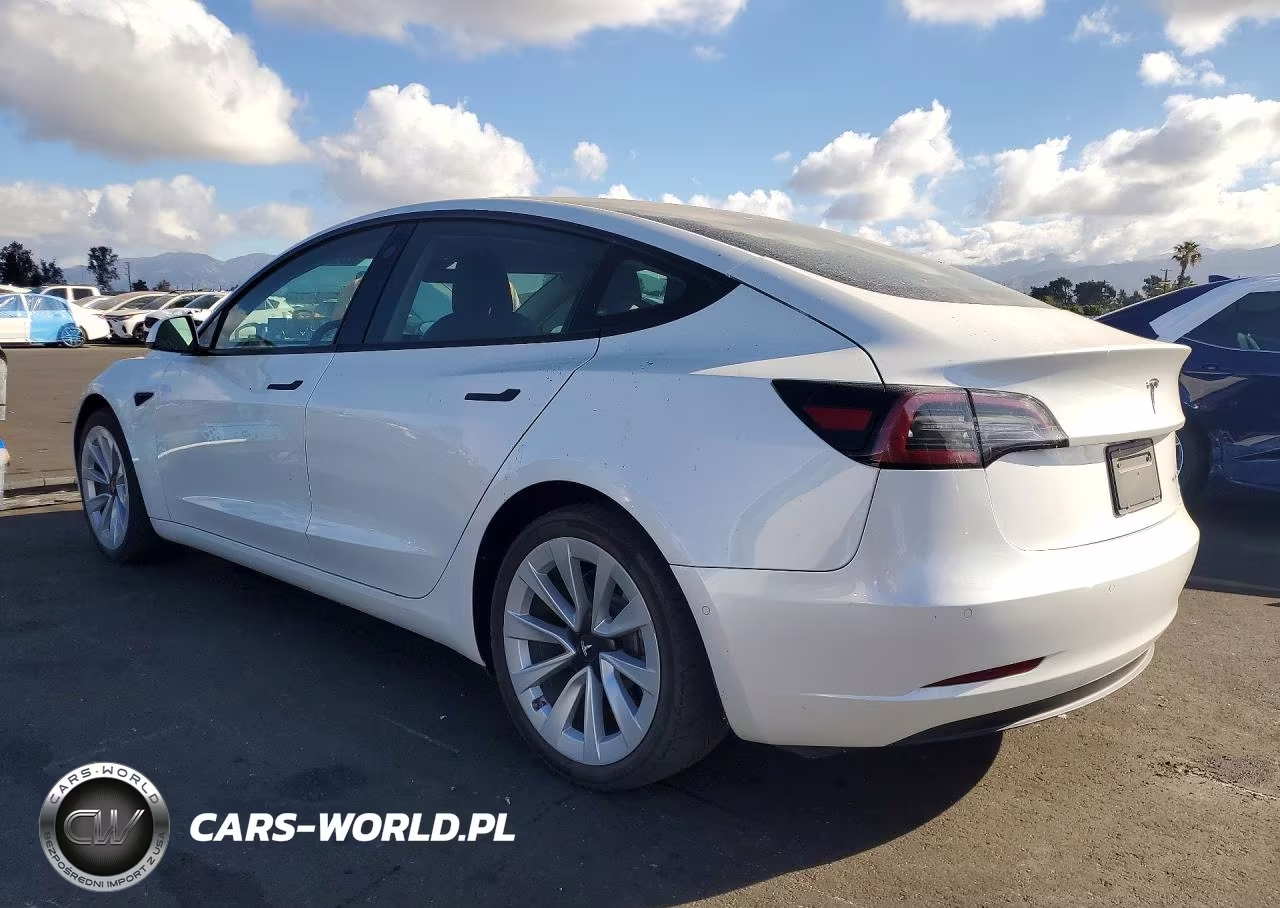 2022 Tesla Model 3 VIN:5YJ3E1EB8NF137548 - 2