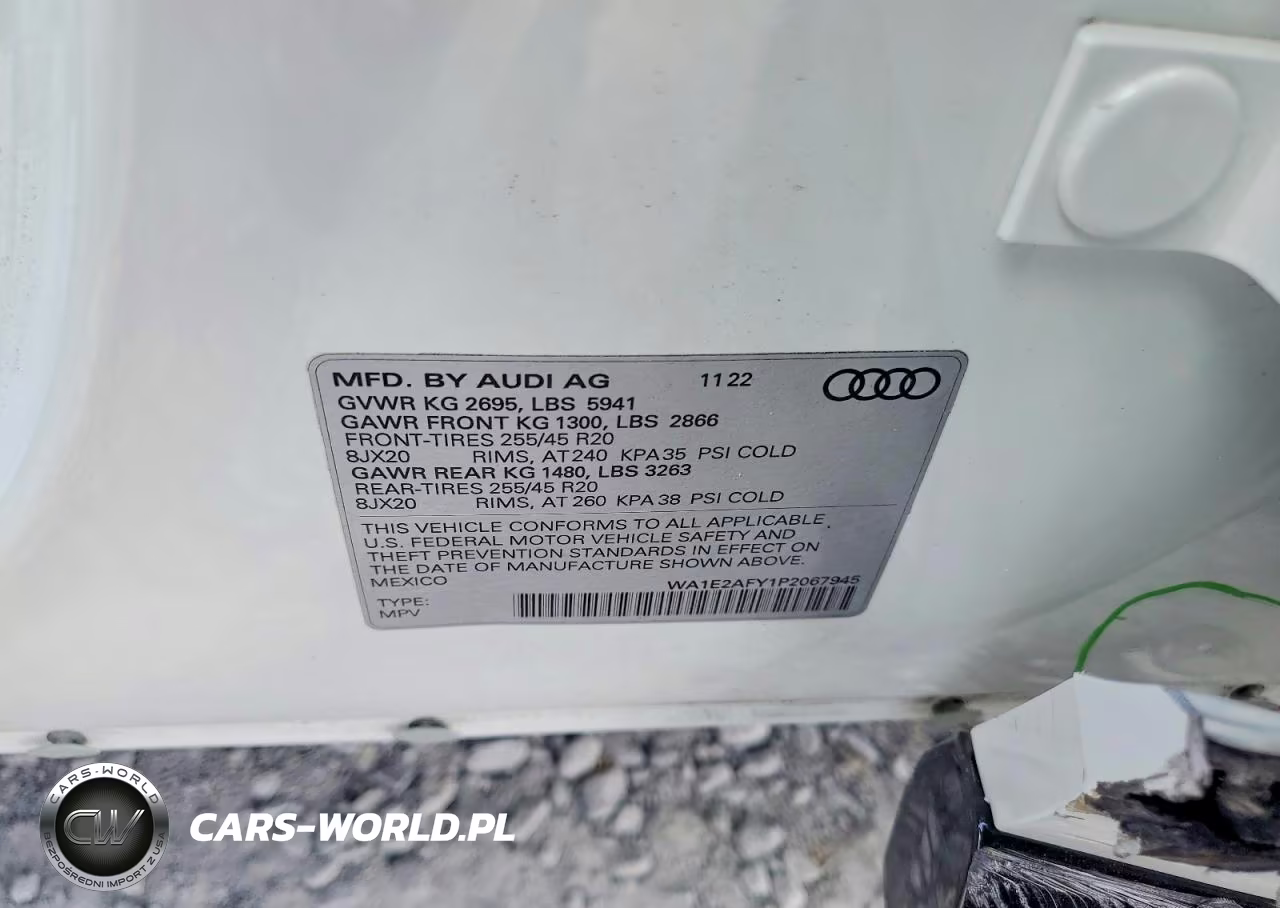 2023 Audi Q5 E Premium Plus 55 VIN:WA1E2AFY1P2067945 - 14
