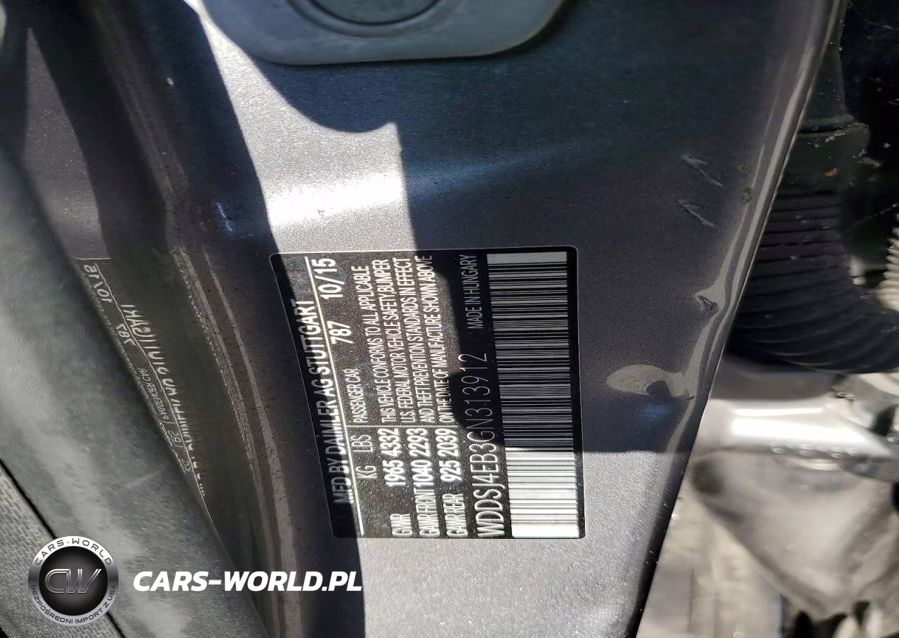 2016 Mercedes-Benz Cla 250 VIN:WDDSJ4EB3GN313912 - 12