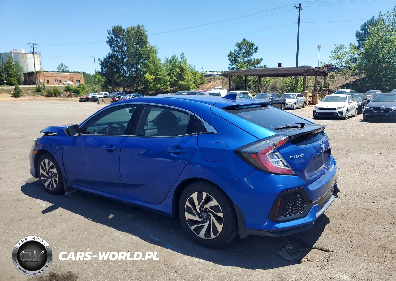 2017 Honda Civic Lx VIN:SHHFK7H29HU221482 - 2