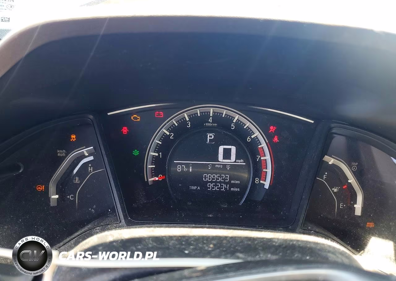 2017 Honda Civic Lx VIN:SHHFK7H29HU221482 - 9