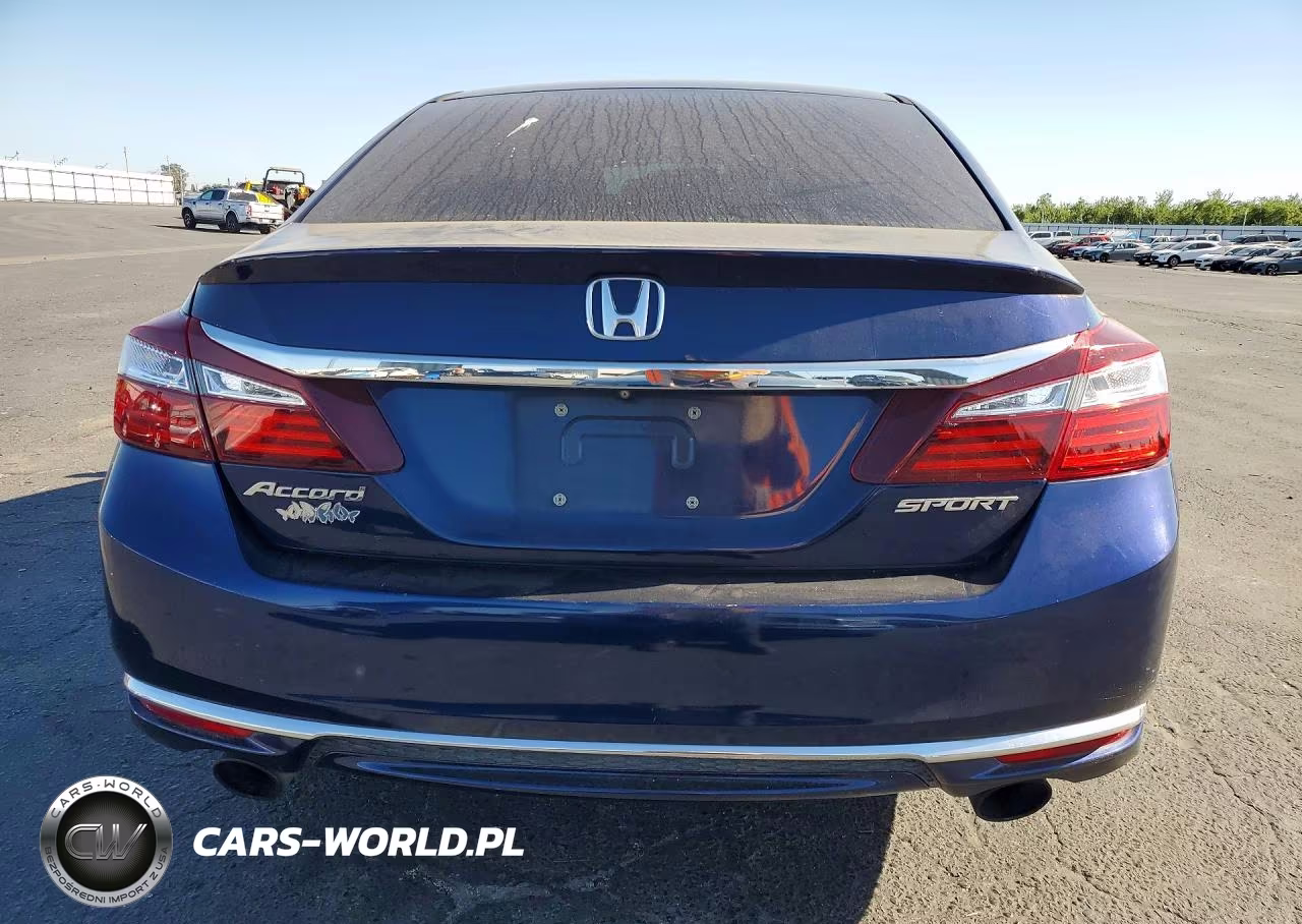 2017 Honda Accord Sport VIN:1HGCR2F50HA273240 - 6