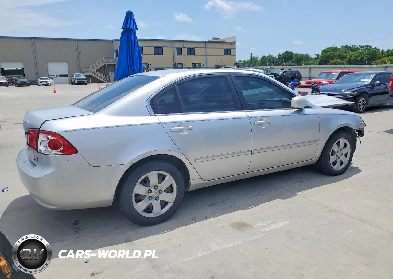 2008 Kia Optima Lx VIN:KNAGE123585183436 - 3
