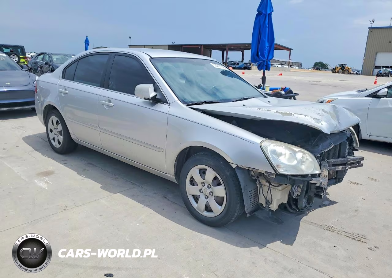 2008 Kia Optima Lx VIN:KNAGE123585183436 - 4