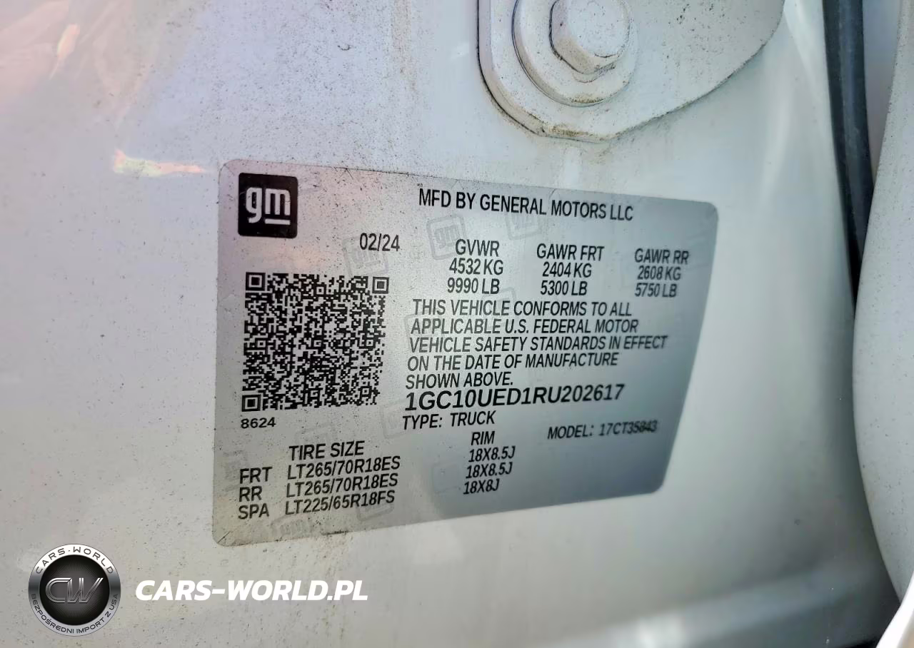 2024 Chevrolet Silverado VIN:1GC10UED1RU202617 - 13