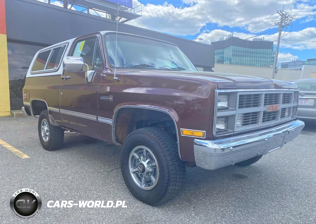 1983 GMC Jimmy K1500