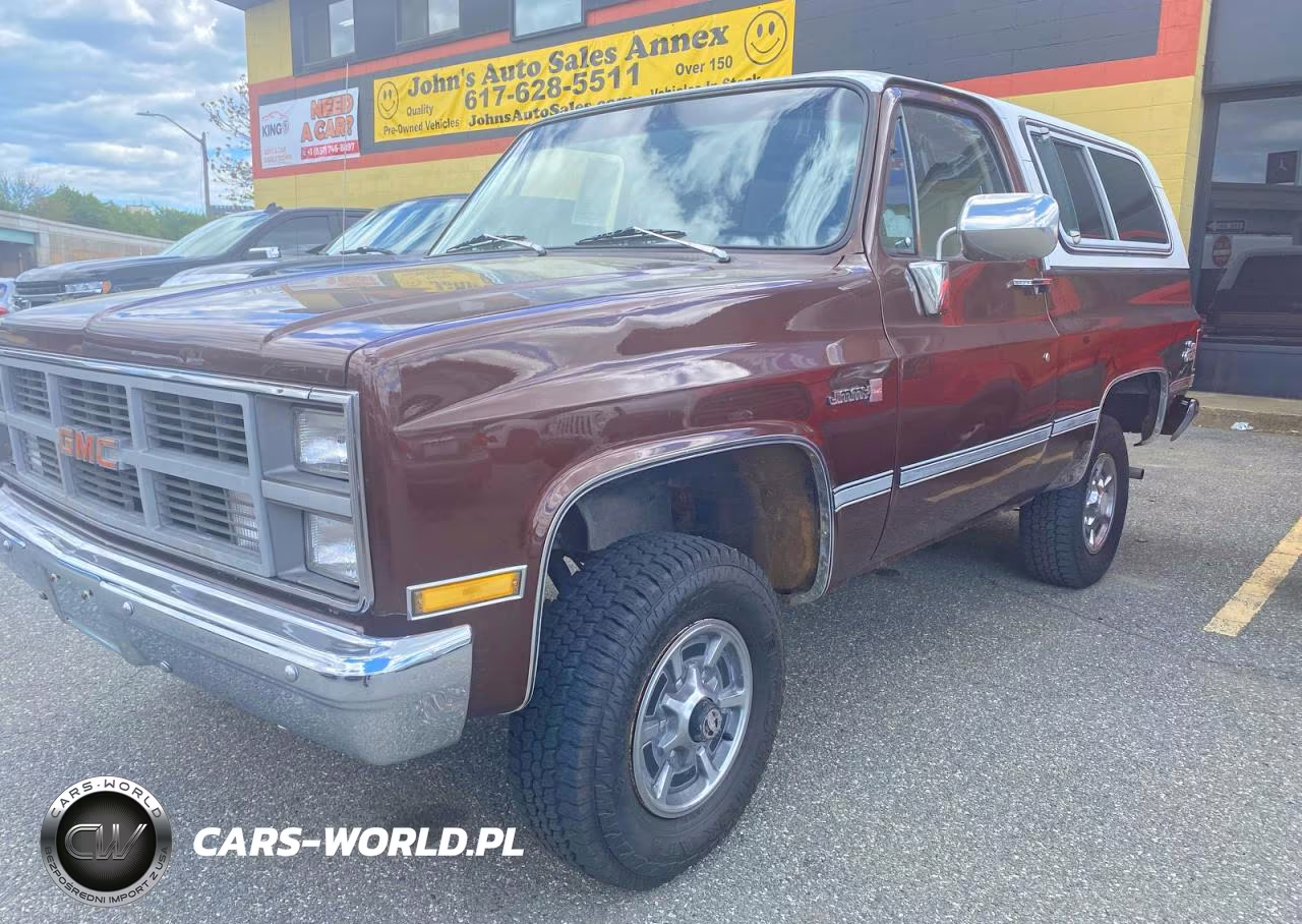 1983 GMC Jimmy K1500 VIN:1G5EK18H0DF52892 - 2