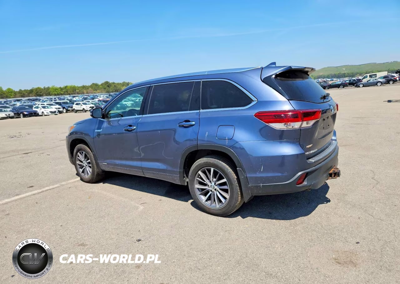 2017 Toyota Highlander Hybrid Xle VIN:5TDJGRFH0HS032148 - 2