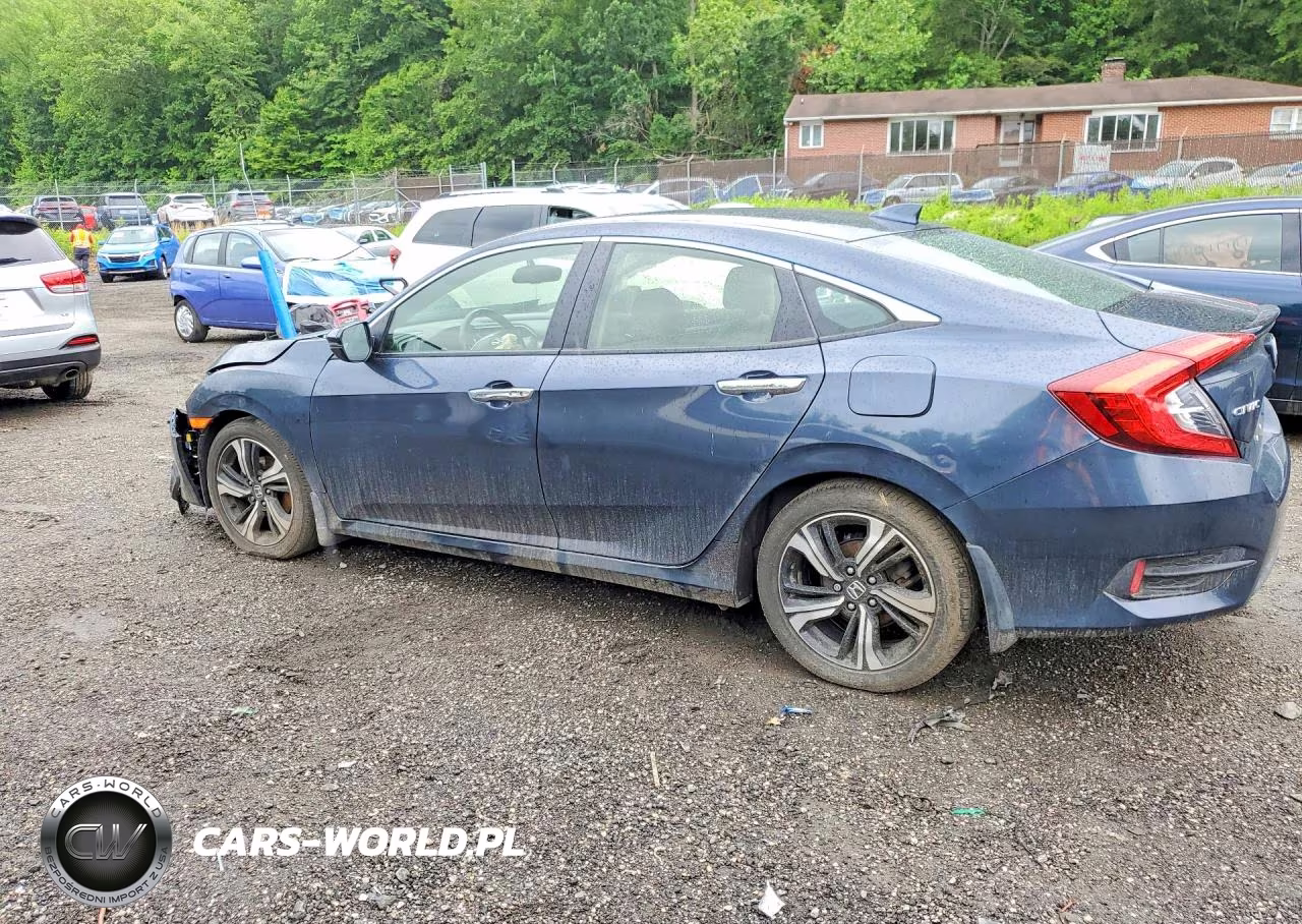 2018 Honda Civic Touring VIN:JHMFC1F96JX021973 - 2