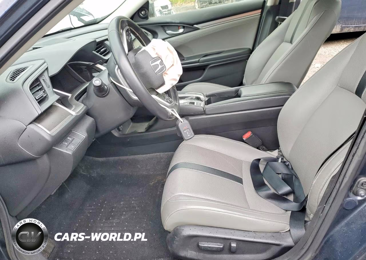 2018 Honda Civic Touring VIN:JHMFC1F96JX021973 - 7