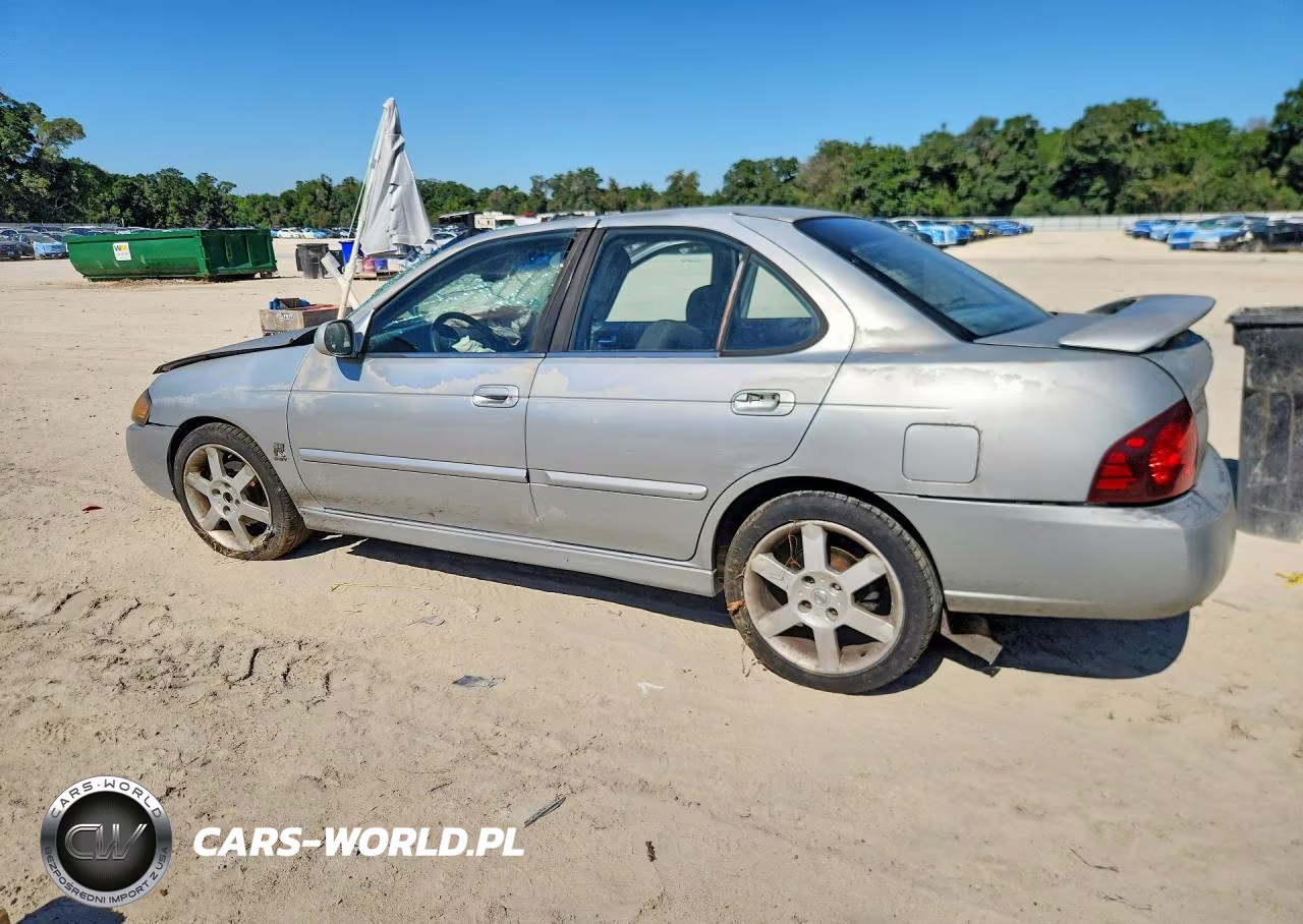 2004 Nissan Sentra Se-R Spec V VIN:3N1AB51D64L729564 - 2