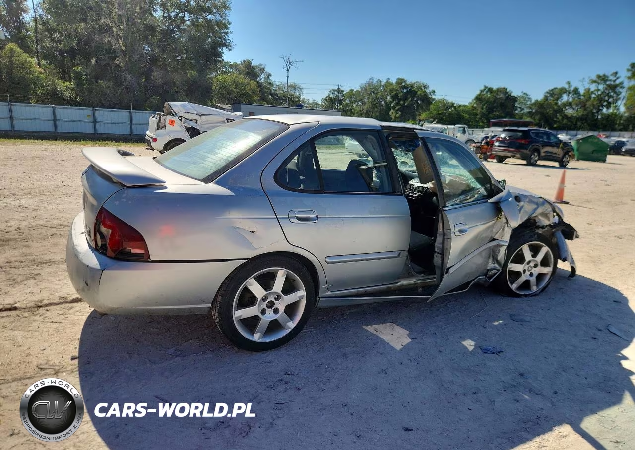 2004 Nissan Sentra Se-R Spec V VIN:3N1AB51D64L729564 - 3