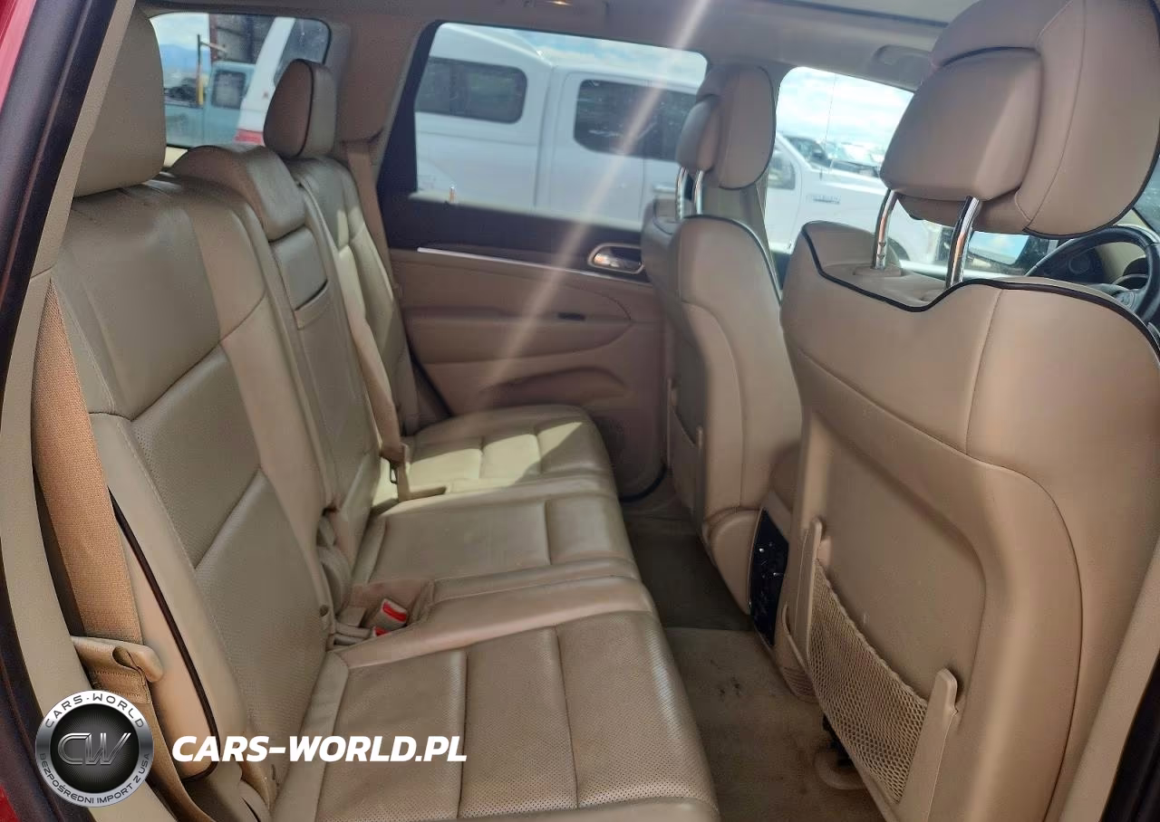 2014 Jeep Grand Cherokee Overland VIN:1C4RJFCT2EC125245 - 10