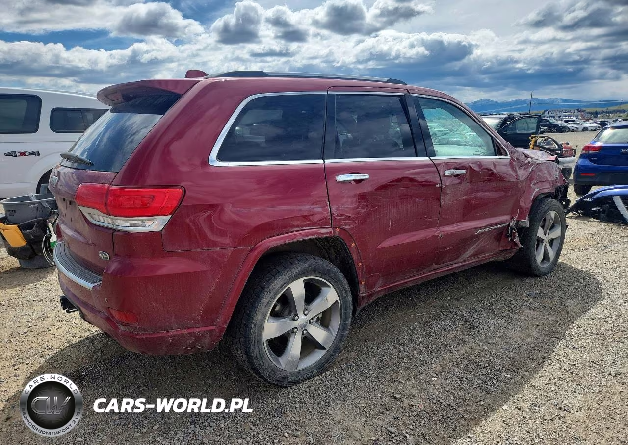 2014 Jeep Grand Cherokee Overland VIN:1C4RJFCT2EC125245 - 3
