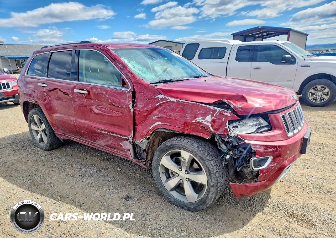 2014 Jeep Grand Cherokee Overland VIN:1C4RJFCT2EC125245 - 4