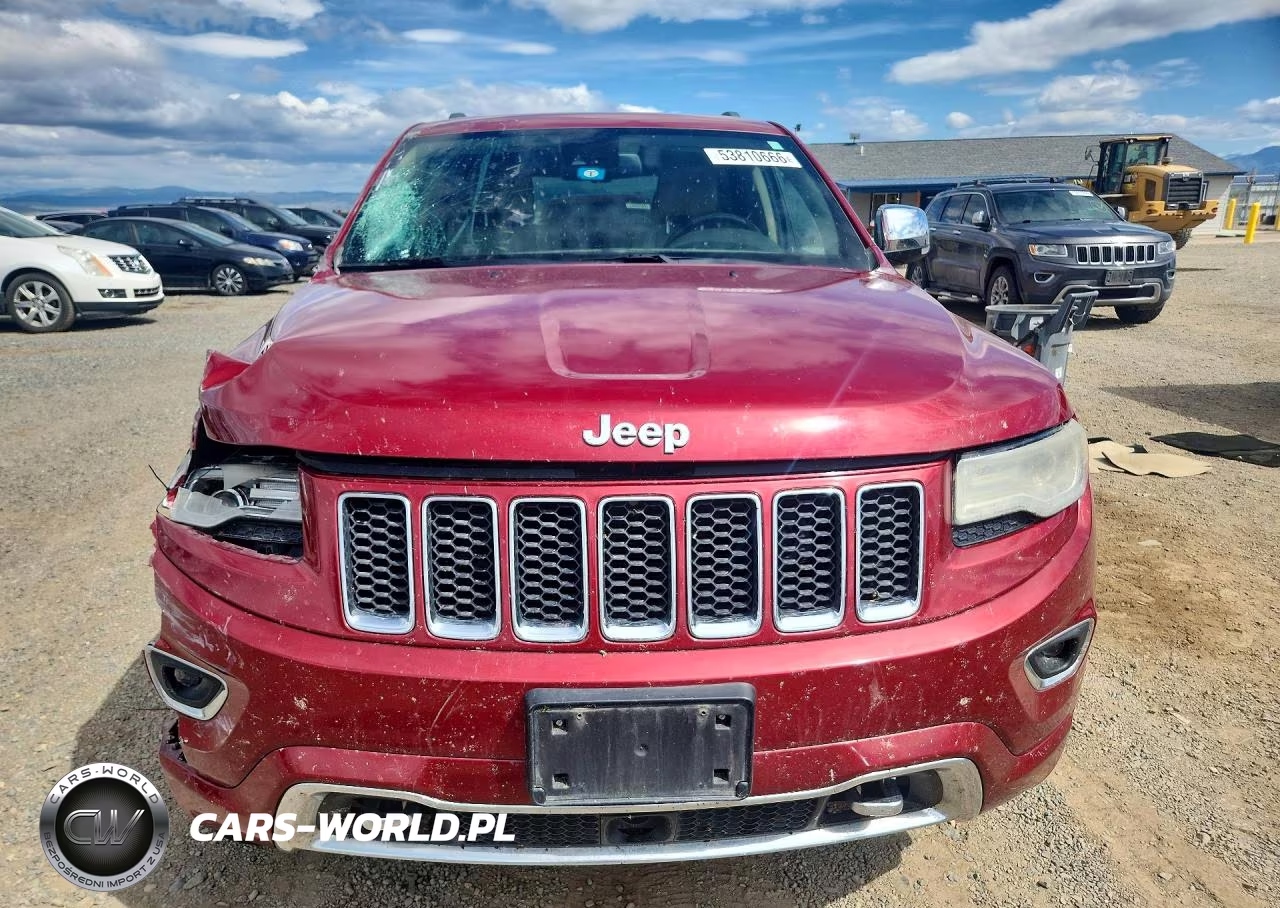 2014 Jeep Grand Cherokee Overland VIN:1C4RJFCT2EC125245 - 5