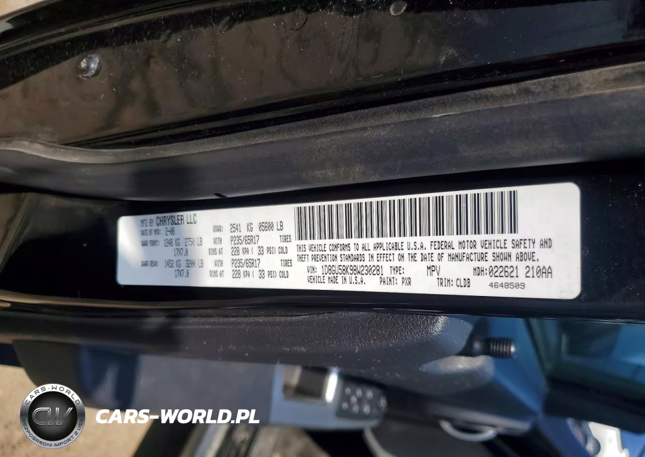 2008 Dodge Nitro Slt VIN:1D8GU58K98W230281 - 13
