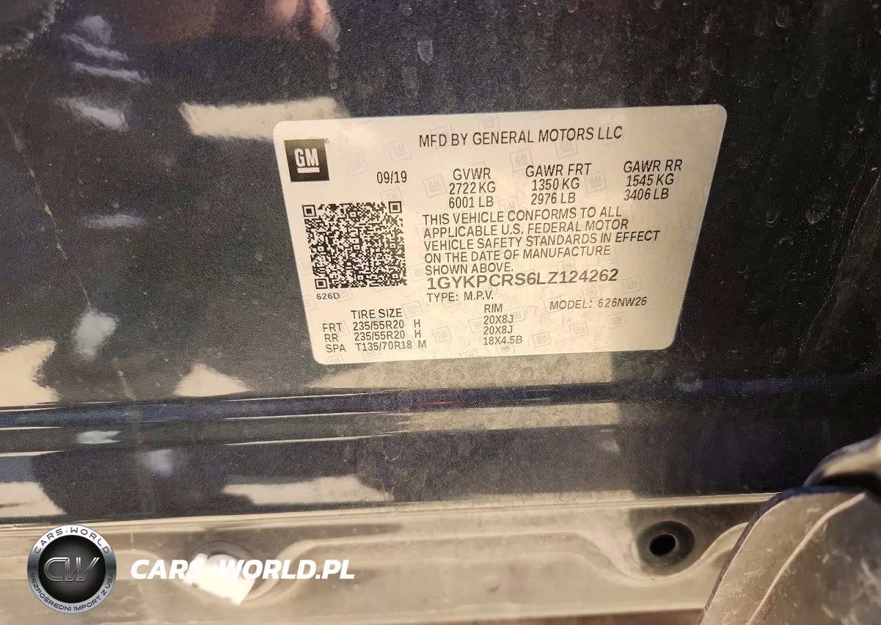 2020 Cadillac Xt6 Premium Luxury VIN:1GYKPCRS6LZ124262 - 14