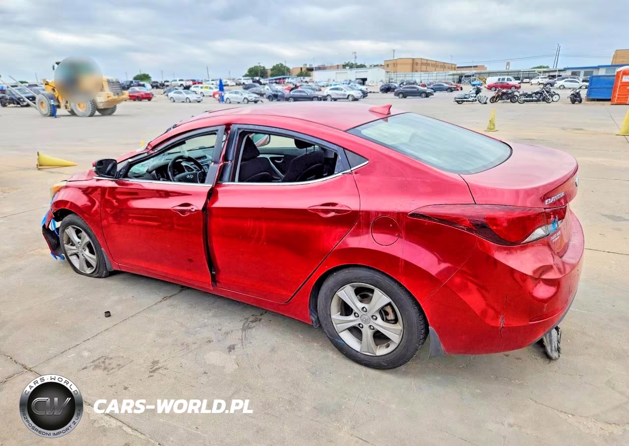 2016 Hyundai Elantra VIN:KMHDH4AEXGU547688 - 2