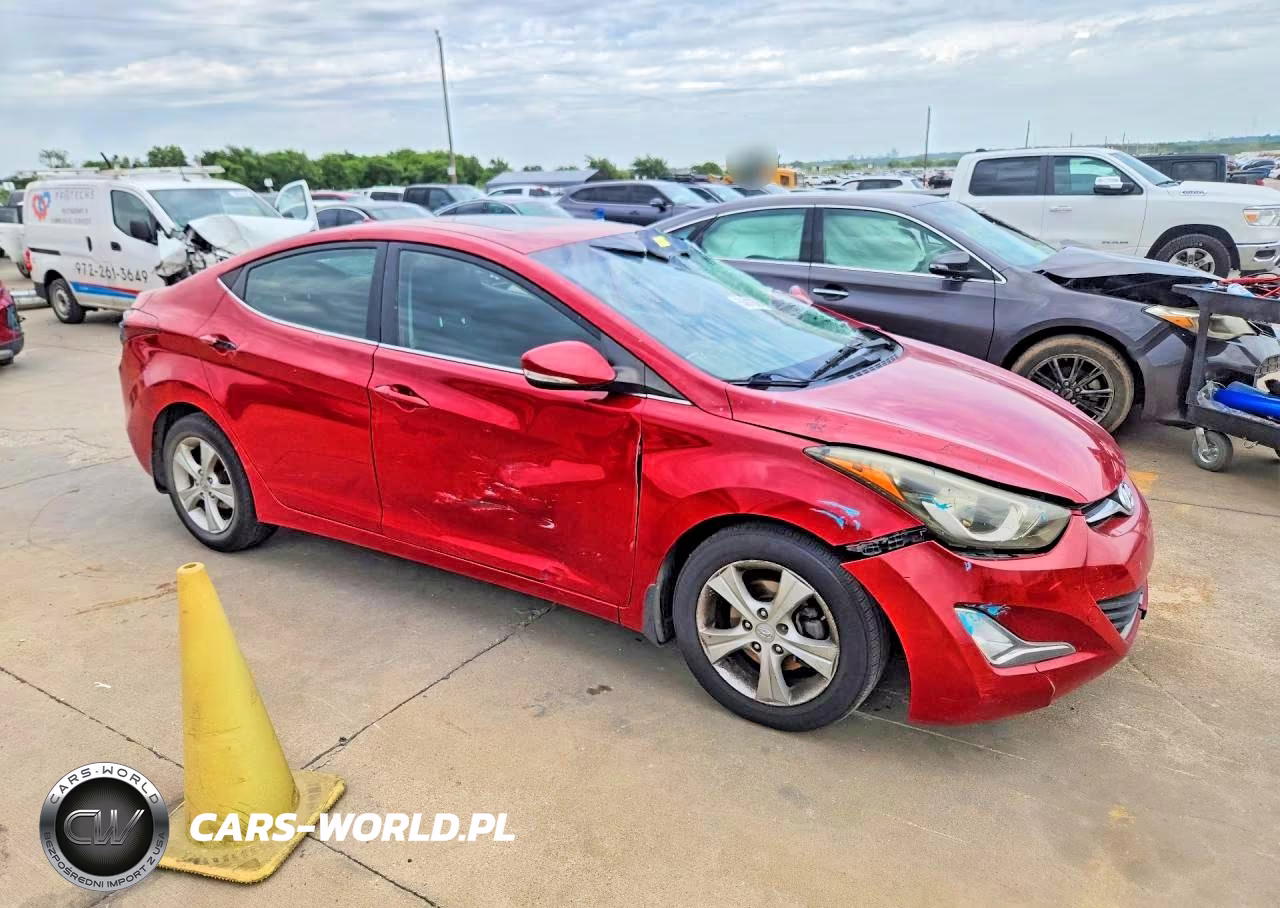 2016 Hyundai Elantra VIN:KMHDH4AEXGU547688 - 4