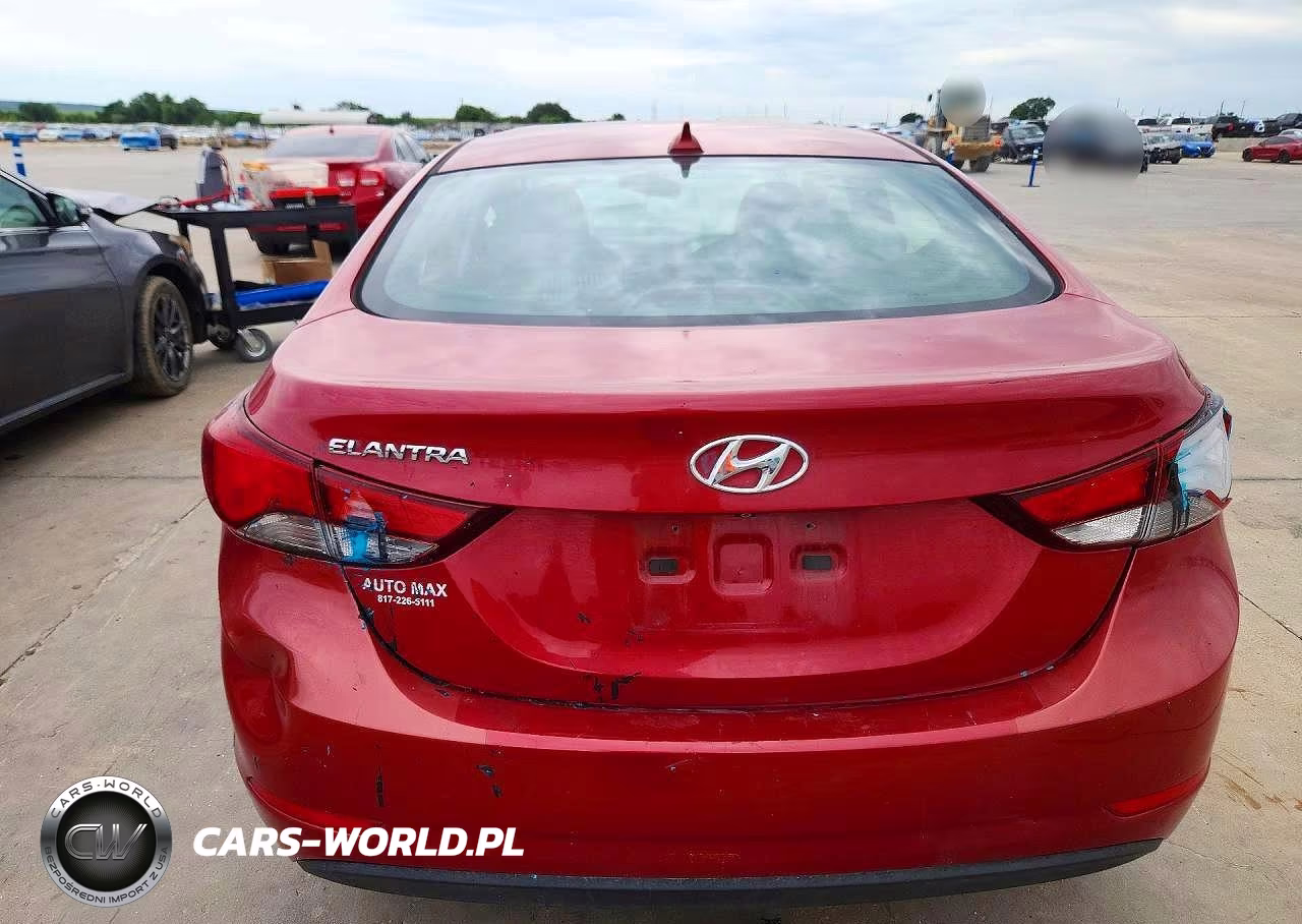 2016 Hyundai Elantra VIN:KMHDH4AEXGU547688 - 6