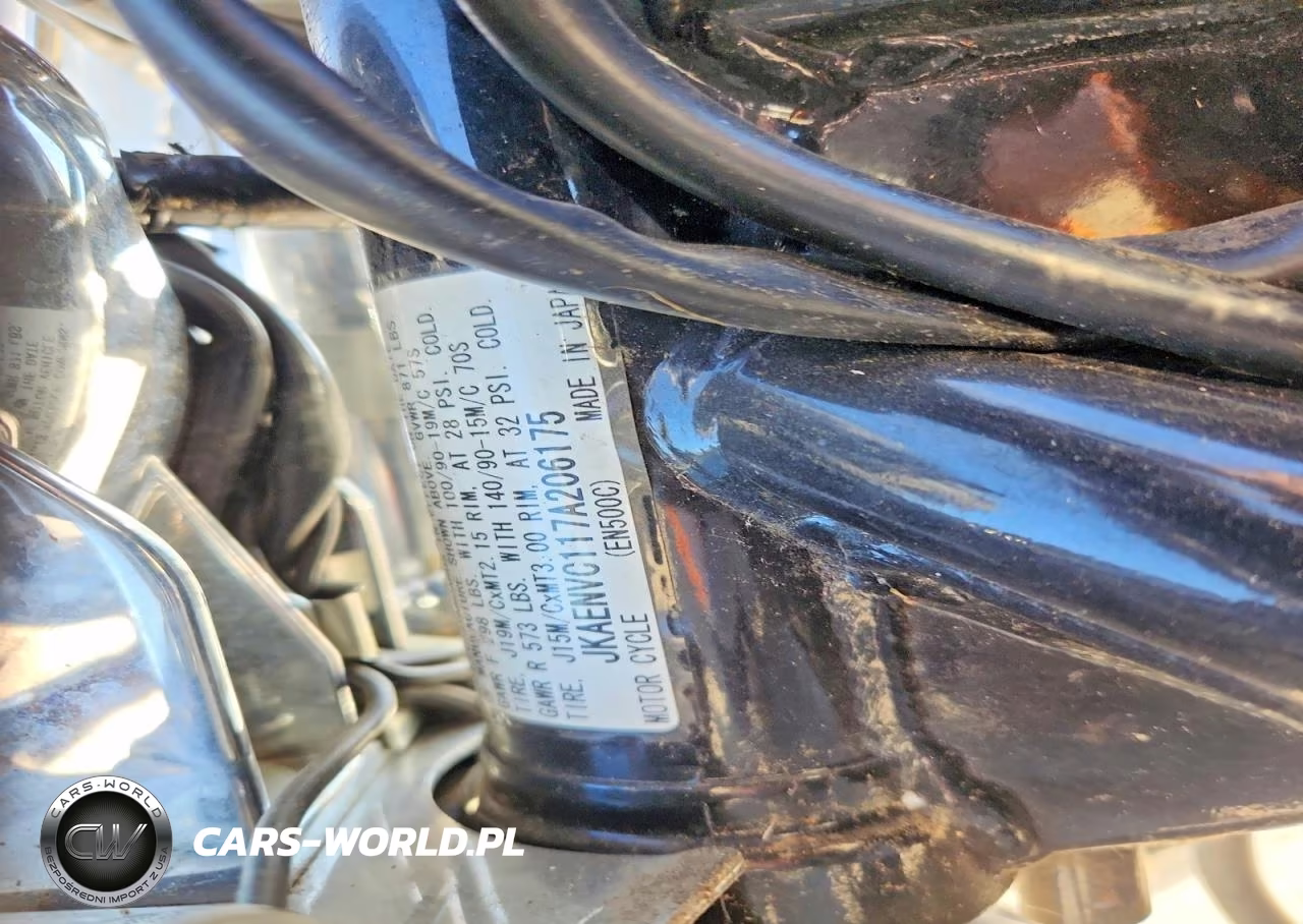 2007 Kawasaki Vulcan900B VIN:JKAENVC117A206175 - 8