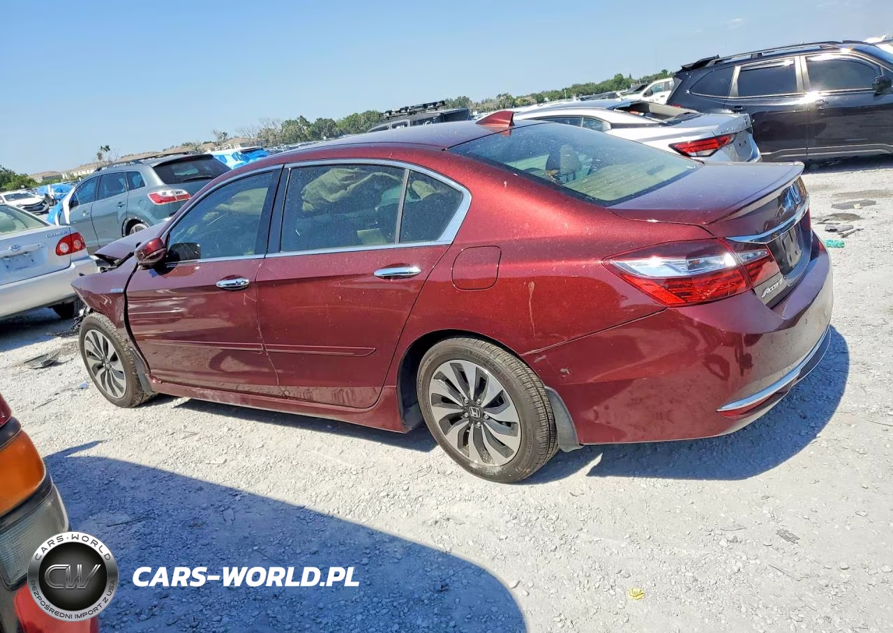 2017 Honda Accord Touring Hybrid VIN:JHMCR6F74HC014437 - 2