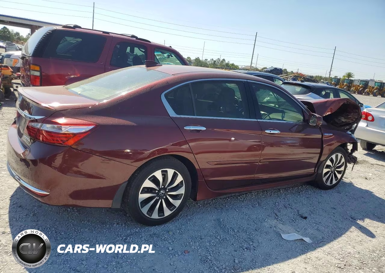 2017 Honda Accord Touring Hybrid VIN:JHMCR6F74HC014437 - 3
