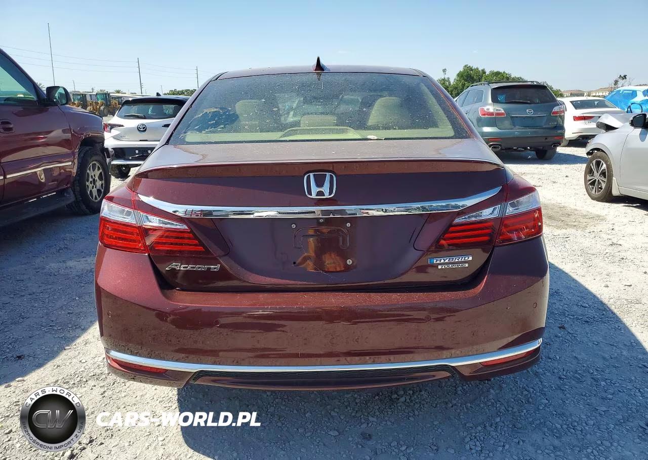 2017 Honda Accord Touring Hybrid VIN:JHMCR6F74HC014437 - 6