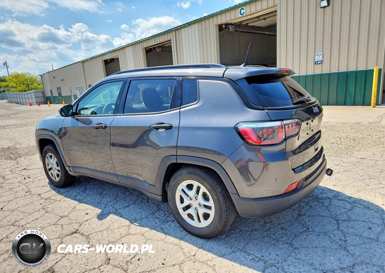 2017 Jeep Compass Sport VIN:3C4NJCAB7HT658191 - 2