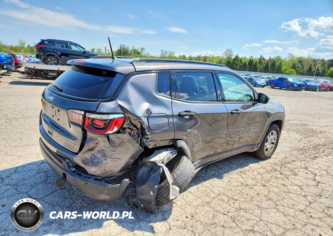 2017 Jeep Compass Sport VIN:3C4NJCAB7HT658191 - 3