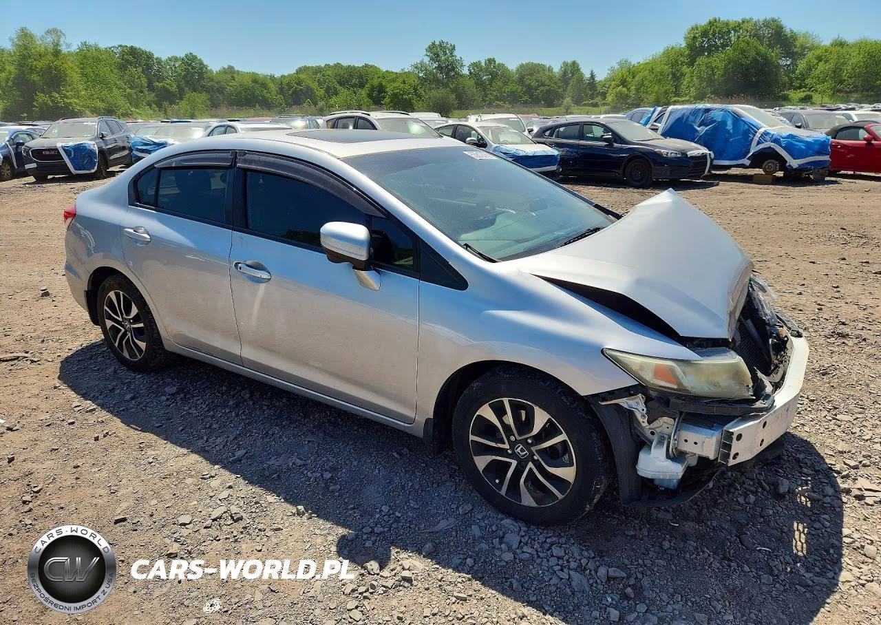 2014 Honda Civic Ex VIN:19XFB2F87EE072194 - 4