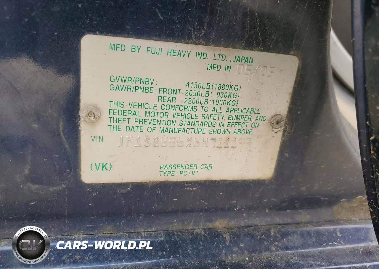 2006 Subaru Forester 2.5X Premium VIN:JF1SG656X6H711144 - 12