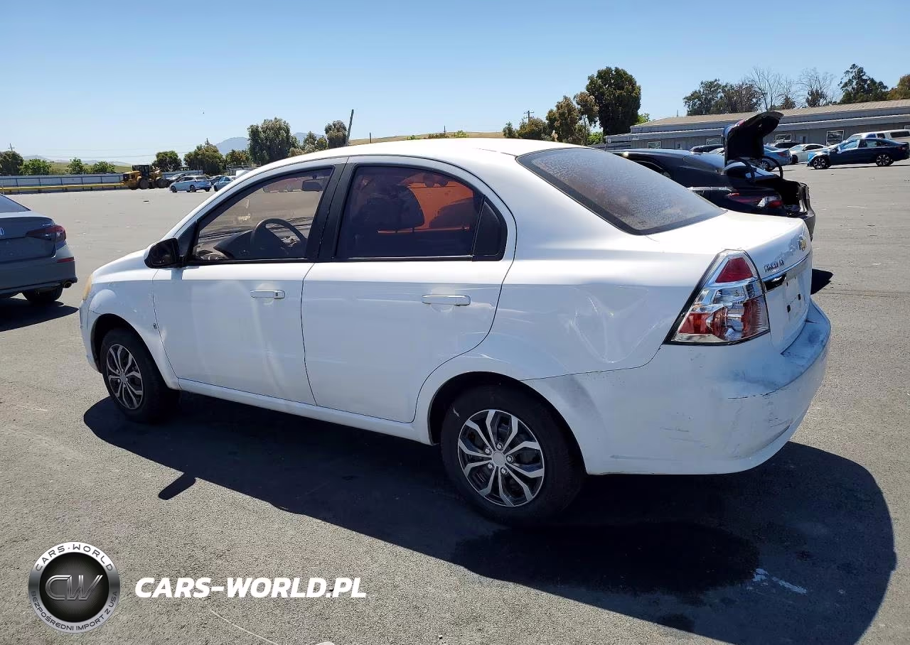 2009 Chevrolet Aveo Ls VIN:KL1TD56EX9B610661 - 2