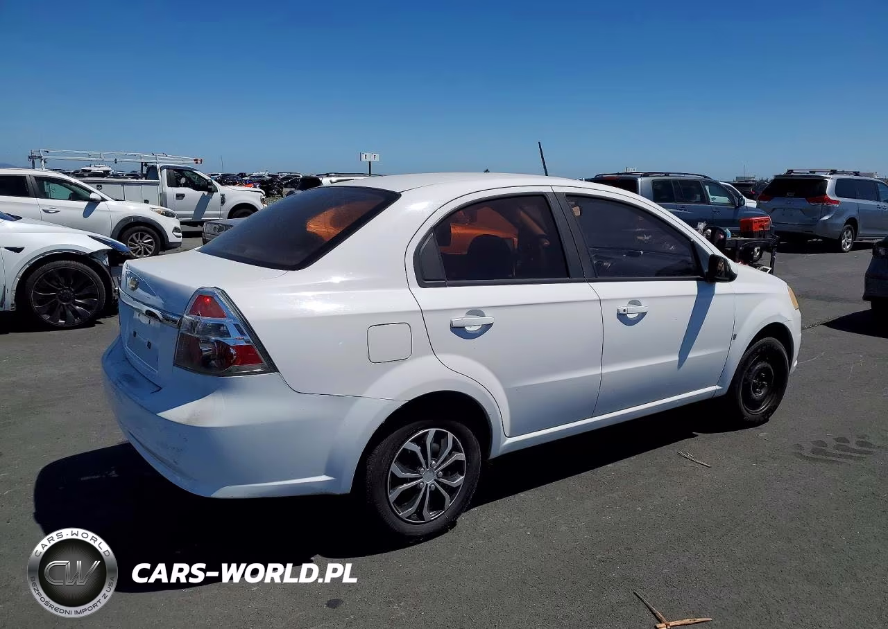 2009 Chevrolet Aveo Ls VIN:KL1TD56EX9B610661 - 3