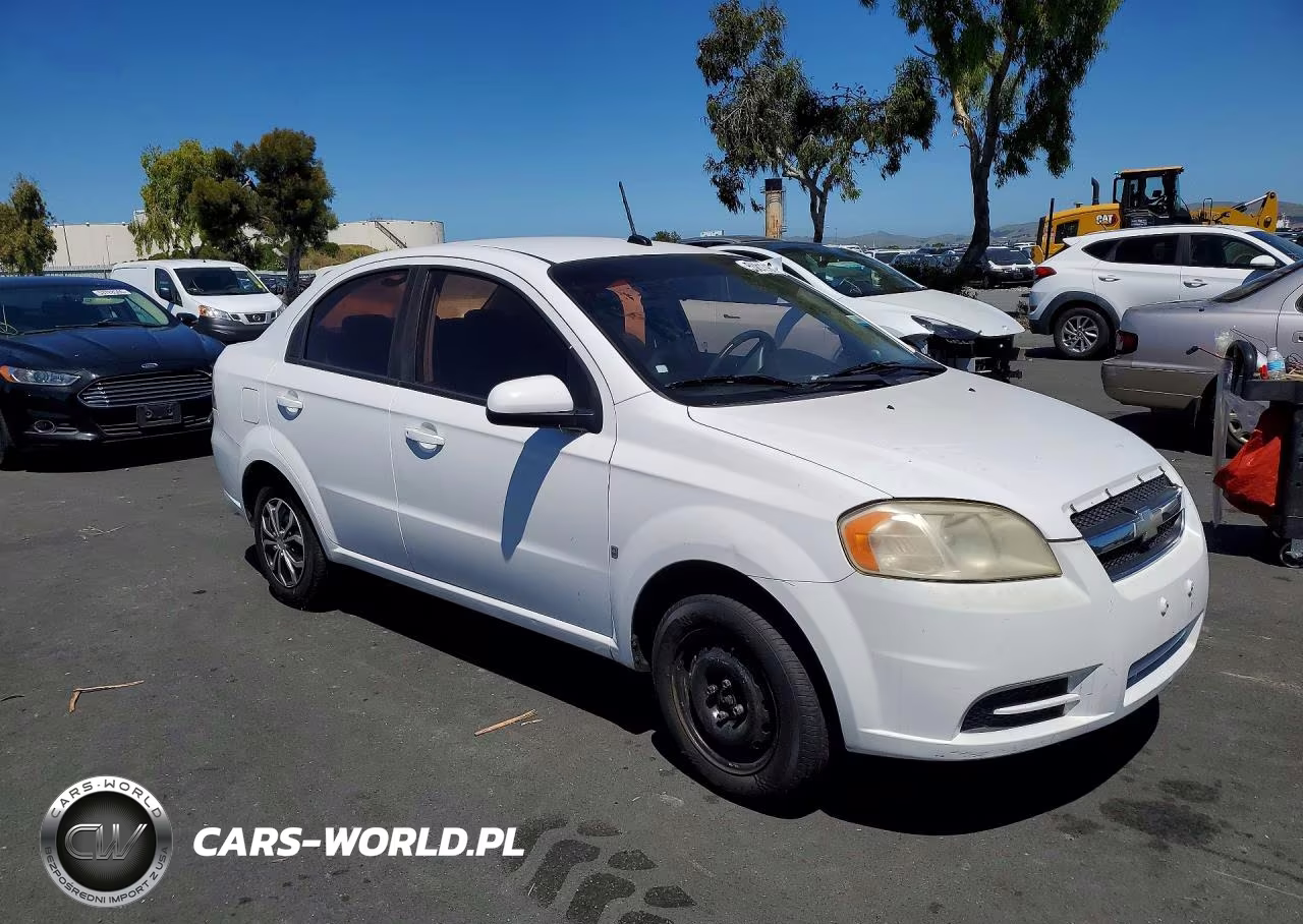 2009 Chevrolet Aveo Ls VIN:KL1TD56EX9B610661 - 4