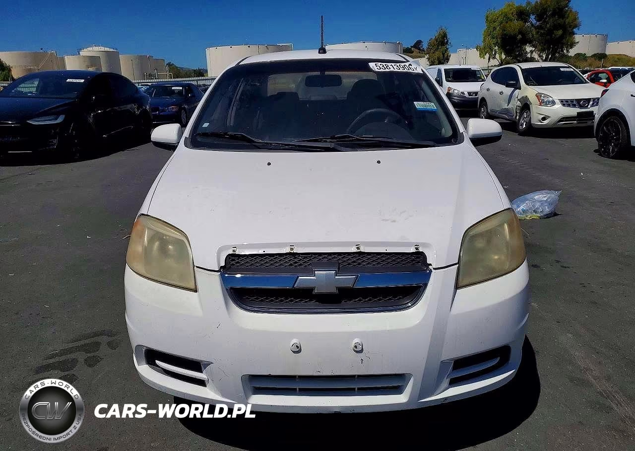 2009 Chevrolet Aveo Ls VIN:KL1TD56EX9B610661 - 5