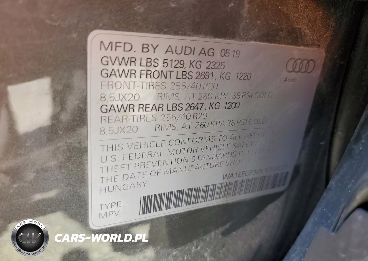 2019 Audi Q3 Premium Plus S-Line VIN:WA1EECF38K1064871 - 13