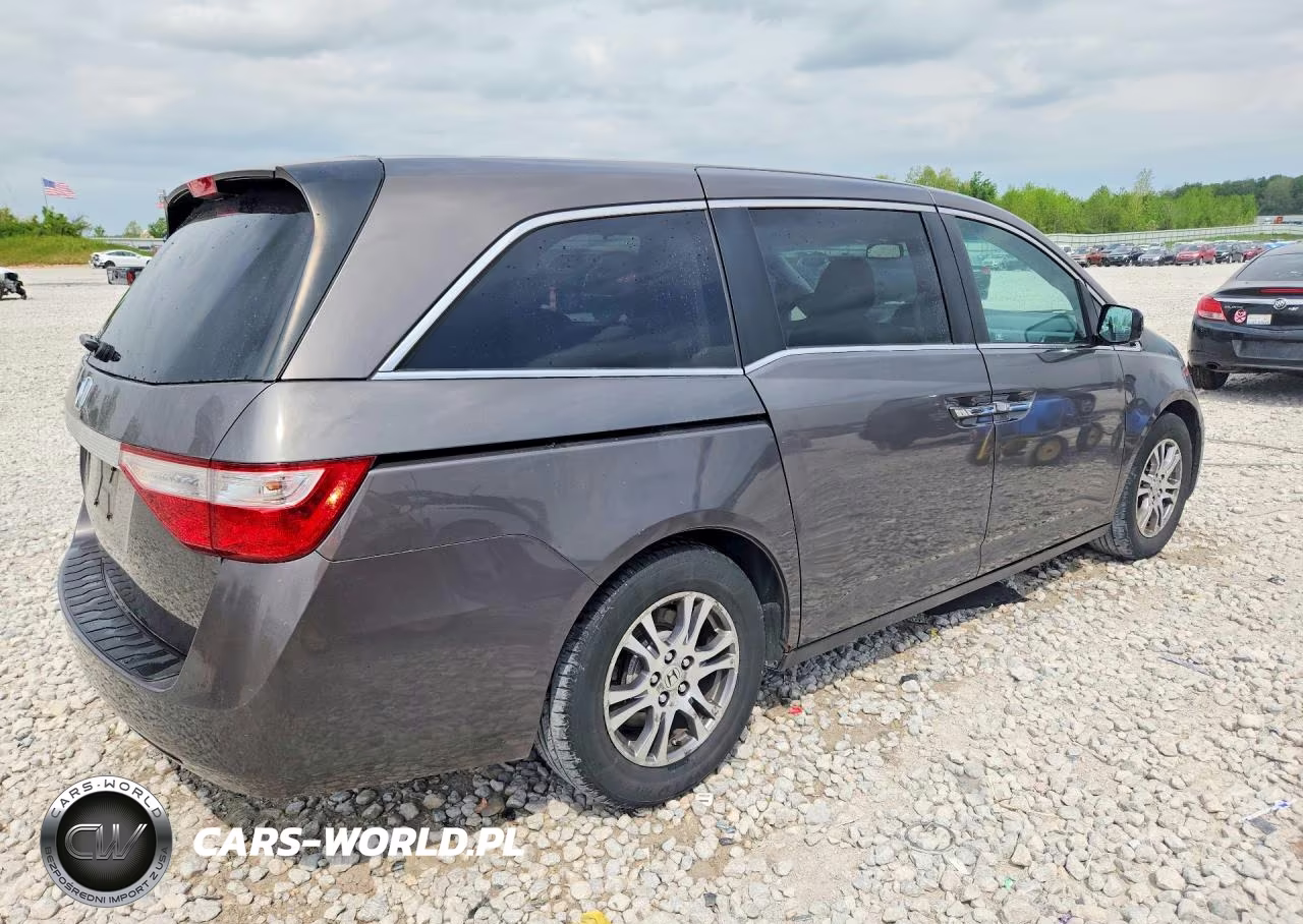 2011 Honda Odyssey Exl VIN:5FNRL5H64BB088687 - 3