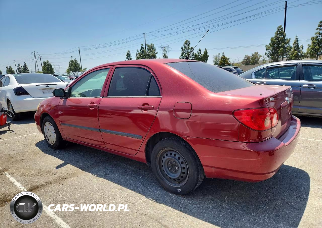 2005 Toyota Corolla Ce VIN:JTDBR32E150053550 - 2