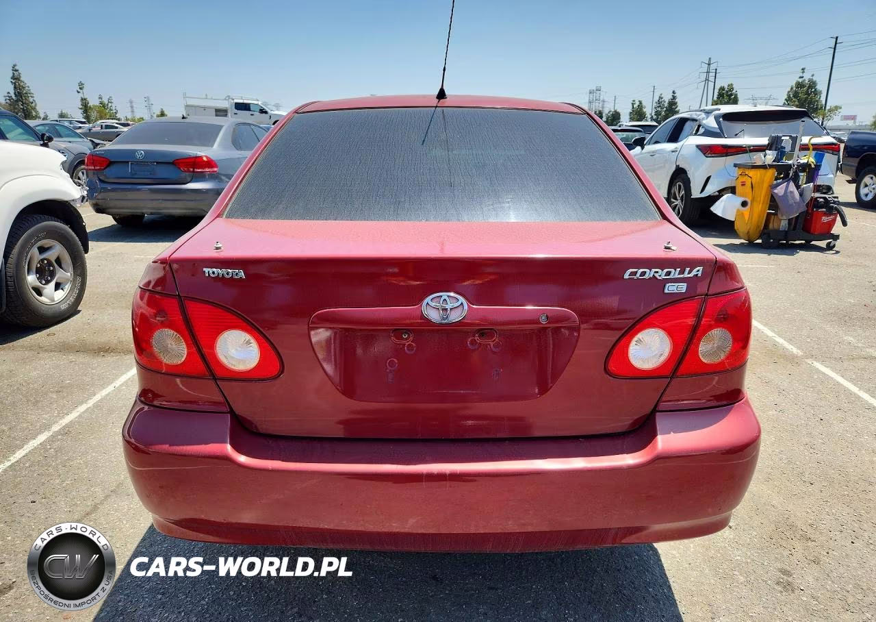 2005 Toyota Corolla Ce VIN:JTDBR32E150053550 - 6