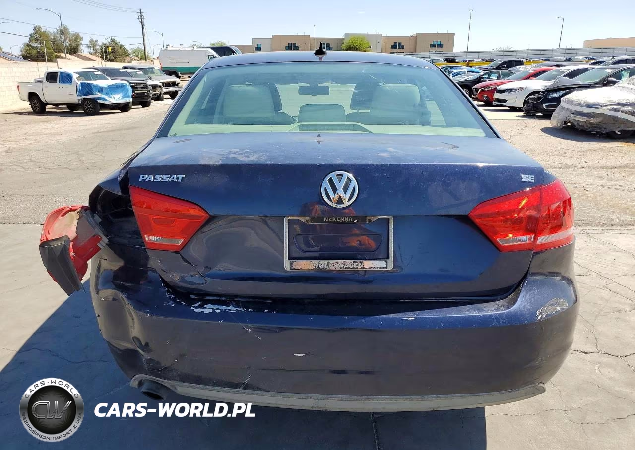 2012 Volk Passat VIN:1VWBP7A38CC077379 - 6