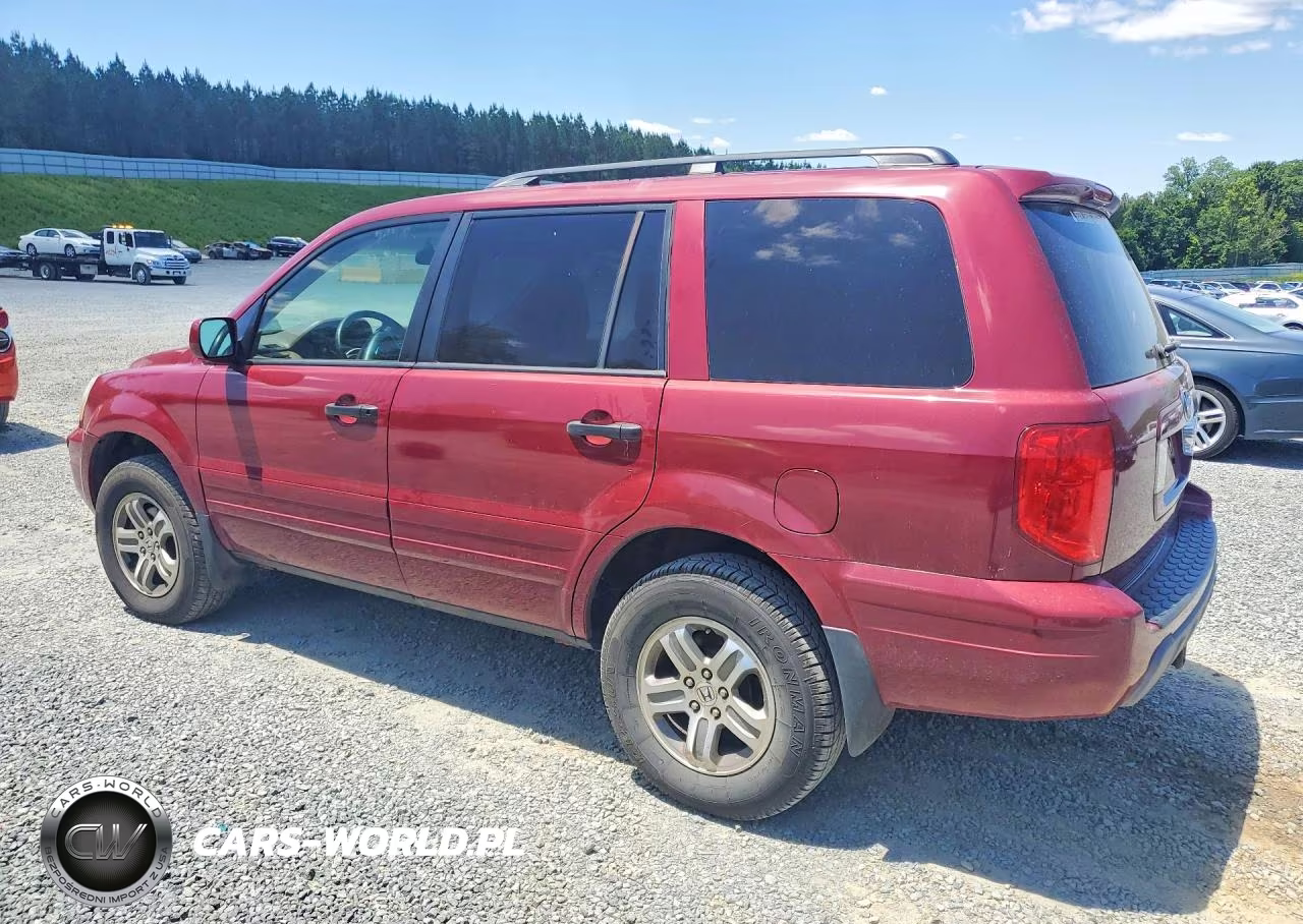 2004 Honda Pilot Exl VIN:2HKYF185X4H564531 - 2