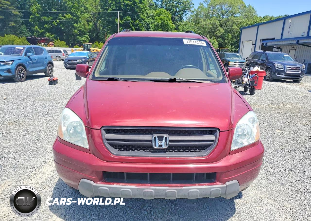 2004 Honda Pilot Exl VIN:2HKYF185X4H564531 - 5