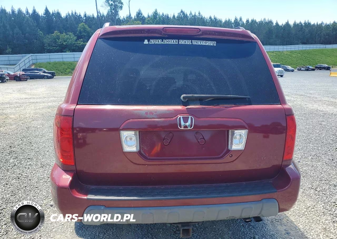 2004 Honda Pilot Exl VIN:2HKYF185X4H564531 - 6