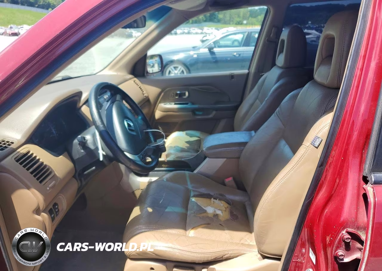 2004 Honda Pilot Exl VIN:2HKYF185X4H564531 - 7