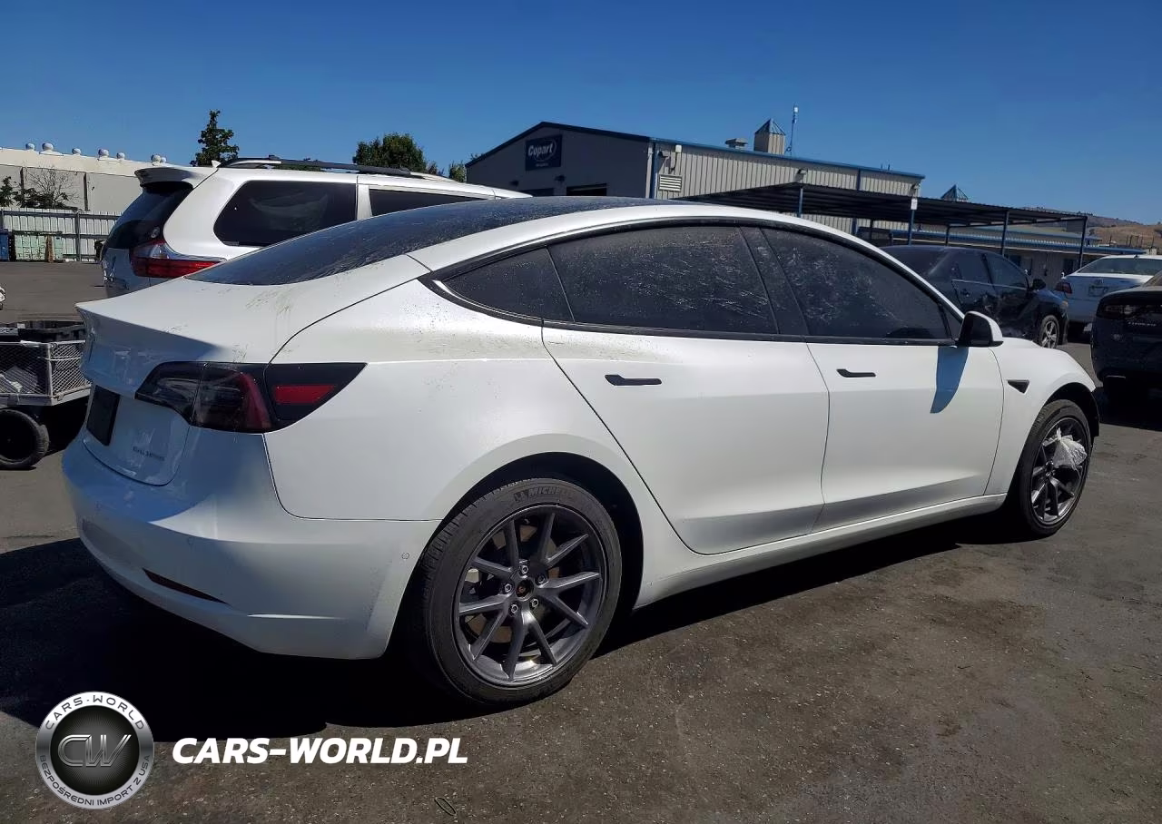 2021 Tesla Model 3 VIN:5YJ3E1EB7MF077924 - 3