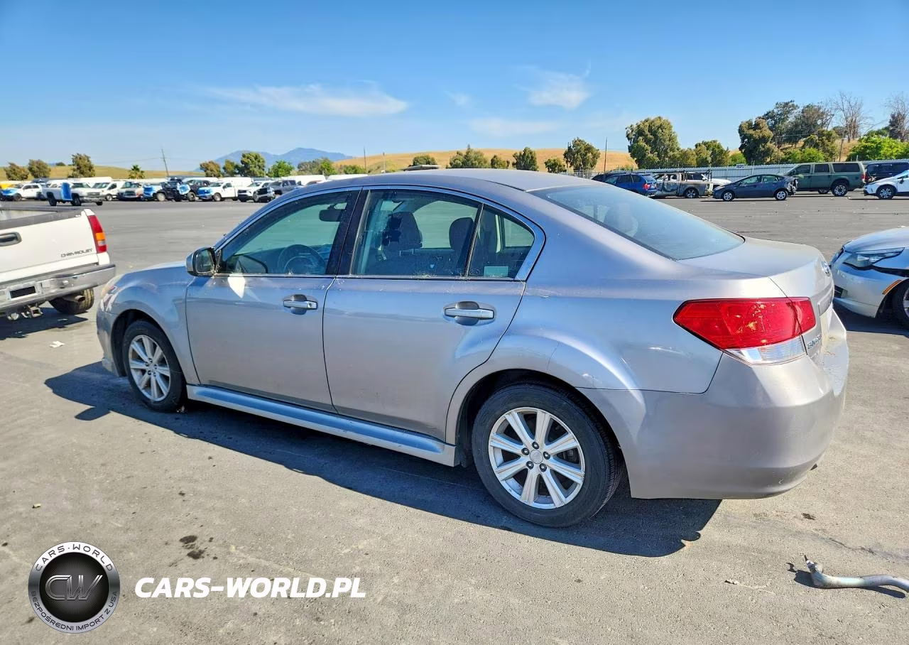 2010 Subaru Legacy 2.5I Premium VIN:4S3BMBF61A3221367 - 2