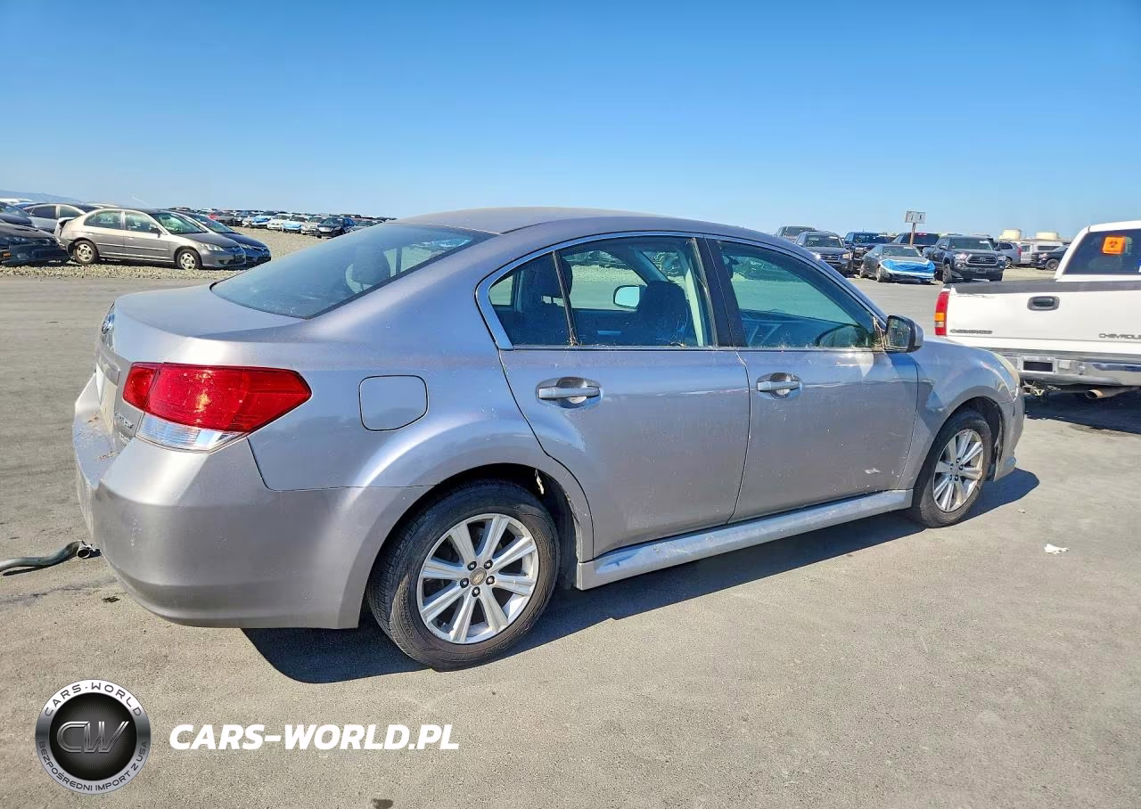 2010 Subaru Legacy 2.5I Premium VIN:4S3BMBF61A3221367 - 3